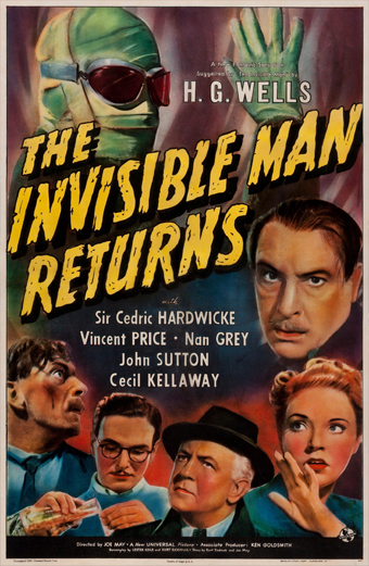 il Ritorno dell'uomo invisibile (1940) di Joe May