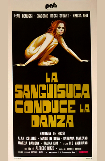 la Sanguisuga conduce la danza (1975) di Alfredo Rizzo