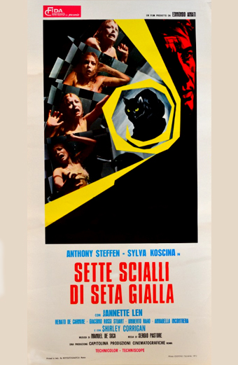 Sette scialli di seta gialla (1972) di Sergio Pastore