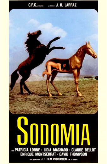 Locandina del film Sodomia o la Visita del Vicio