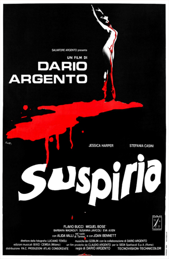 Suspiria (1977) di Dario Argento